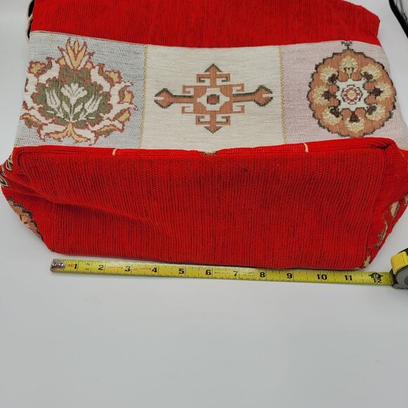 Turkey Tourist Canvas Needlepoint Style Tote - Picture 11 of 12